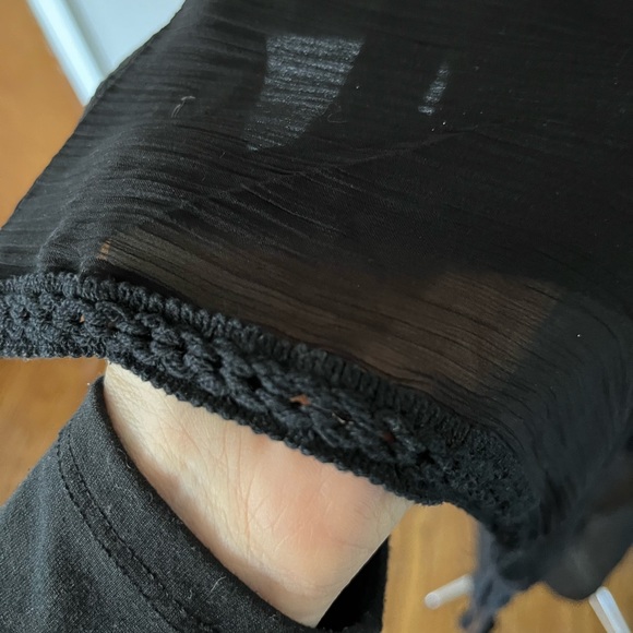 Sheer Beach Cover Up OS - Picture 3 of 5